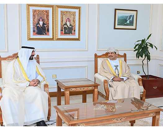 Minister Of Information Receives Director General Of GCC Joint Programme Production Institution
