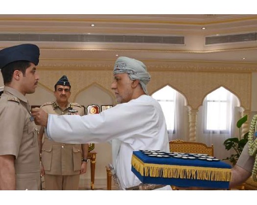 Sayyid Shihab Pins Aviation Wings On RAFO Pilot Officers