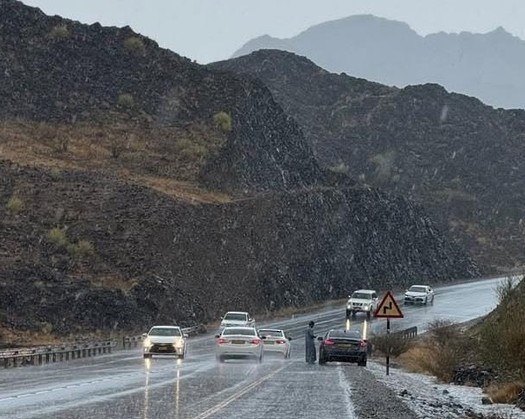 Heavy Rains Fall In Al Dhahirah Governorate