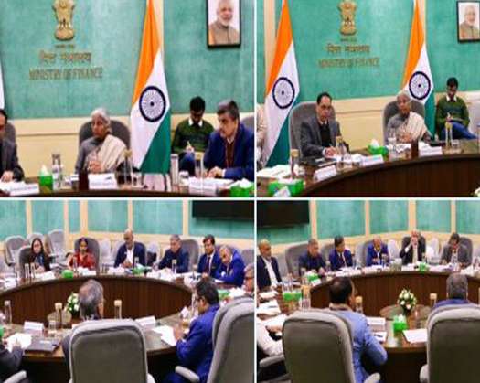 Indian Finance Minister Meets Financial-capital Market Stakeholders Ahead Of Budget 2025