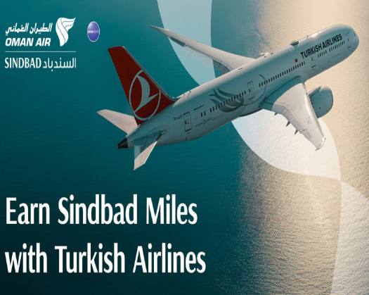 Oman Air Partners With Turkish Airlines To Enhance The Travel Experience For Frequent Flyer Program Members