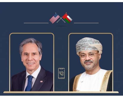 Omani, U.S Foreign Ministers Discuss Bilateral Relations