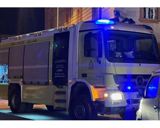 Firefighters Extinguish Blaze In Muscat, Six Rescued