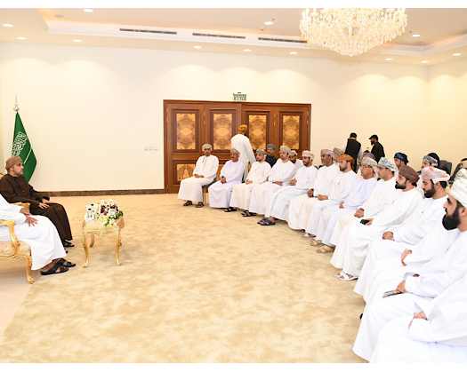 Oman's Ambassador To Saudi Arabia Meets With Omani Trade Delegation