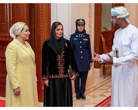 The Honourable Lady And Spouse Of Egyptian President Visit Royal Opera House Muscat