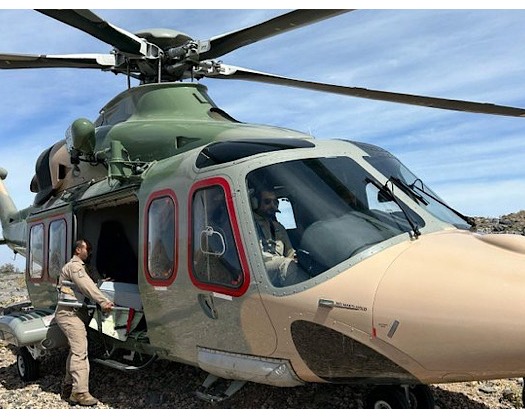 Police Aviation Transfer Citizen To Hospital For Specialised Treatment
