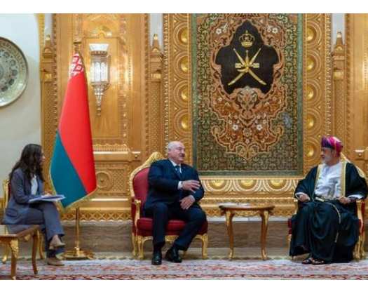 His Majesty Holds Official Meeting With Belarusian President