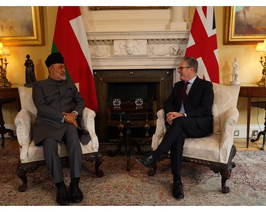 HM The Sultan Meets UK Prime Minister