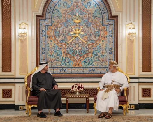 HM, UAE President Discuss Cooperation, Regional Stability