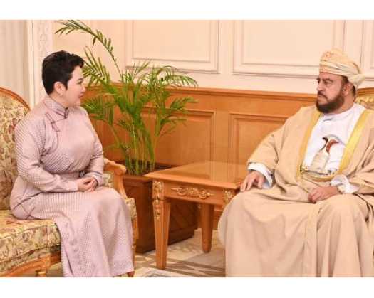 Sayyid Asa’ad Receives Mongolian Minister For Foreign Affairs