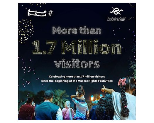 Over 1.7 Million People Visited Muscat Nights