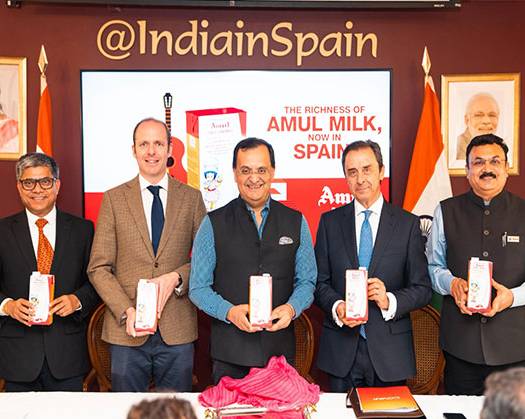 Amul Launches Milk In Spain