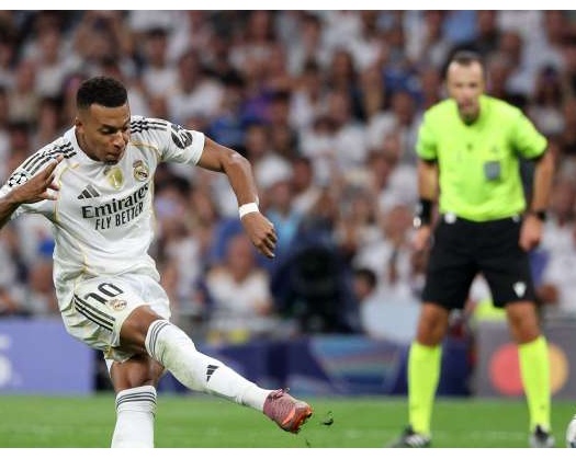 Champions League: Mbappe Brace Powers Real Madrid To 2-1 Against Marseille