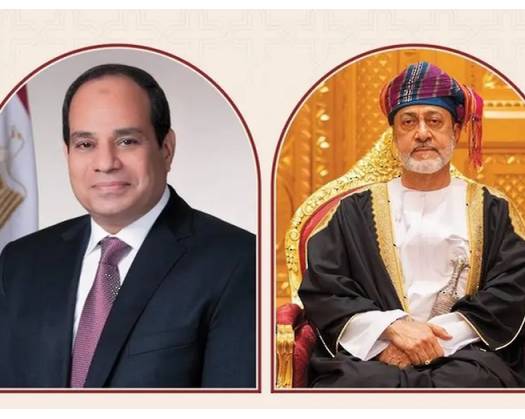 HM The Sultan, Egyptian President Exchange Eid Al Adha Greetings