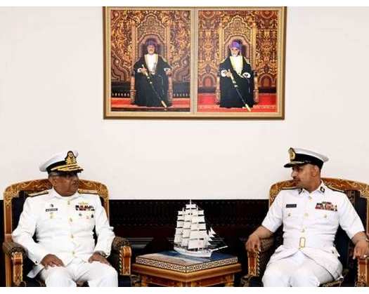 RNO Commander Receives Pakistan’s Navy Chief Of Staff