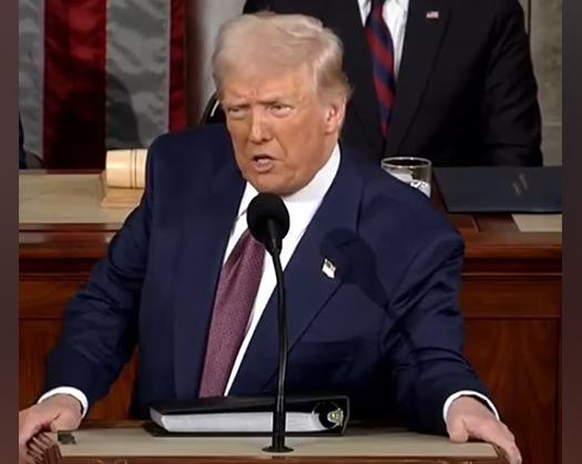 Trump Targets India's Import Duties In Speech To Joint Session Of Congress