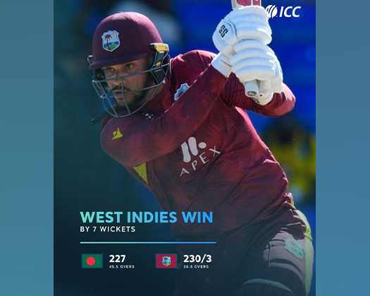 Seales, King Guide West Indies To Clinch 7-wicket Victory Over Bangladesh In 2nd ODI
