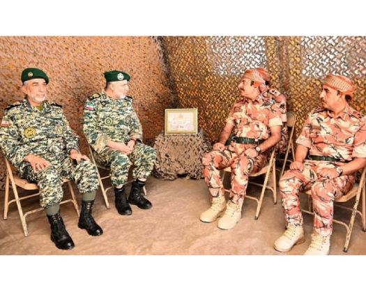 RAO Commander Receives Commander Of Iran Ground Forces
