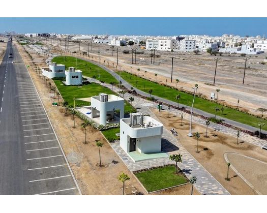 Green Park And Walkway Project In Seeb Completed