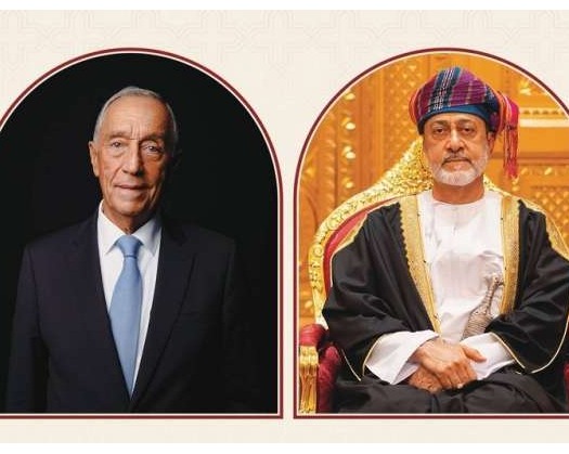 HM The Sultan Greets President Of Portugal
