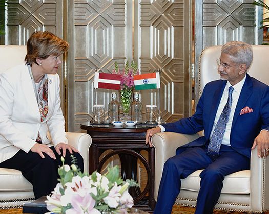 Raisina Dialogue 2025: Jaishankar Holds Key Meetings With Latvia, Antigua-Barbuda, IAEA And Maldives Ministers And Leaders