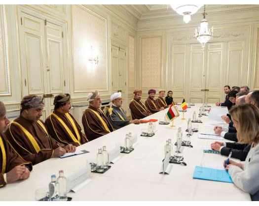 HM The Sultan, Belgian Prime Minister Hold Talks