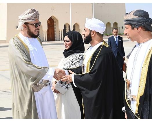 HH Sayyid Asa’ad Leaves For Bahrain