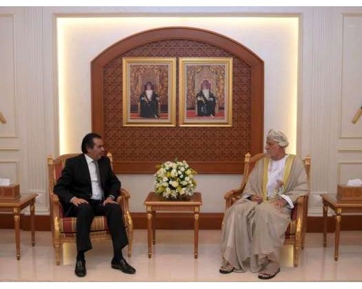 HH Sayyid Shihab Bids Farewell To Jordanian Ambassador