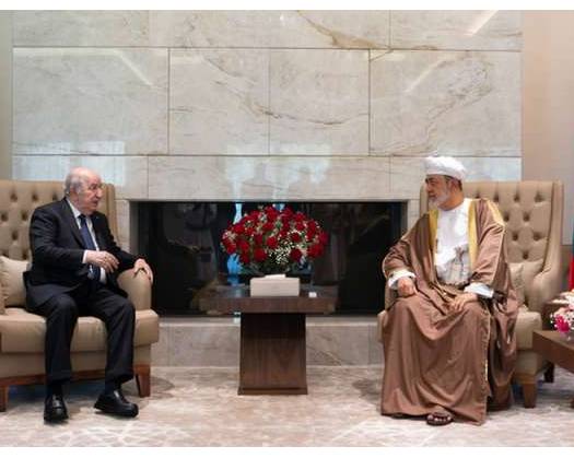 HM The Sultan, Algerian President Hold Bilateral Meeting