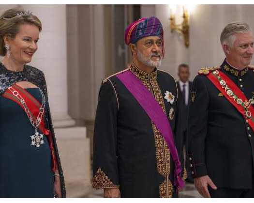 In Honour Of HM The Sultan, King Of Belgians Hosts Official Dinner
