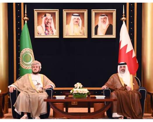 HH Sayyid Asa’ad Arrives In Manama